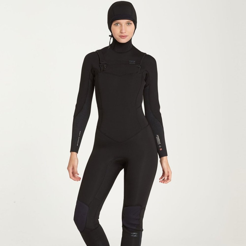Billabong 5/4 Furnace Synergy Hooded Wetsuit 4